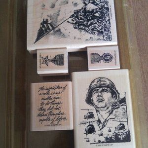 Stampin' Up Courage and Honor Rubber Stamps